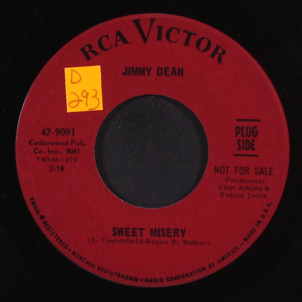sweet misery / same by JIMMY DEAN