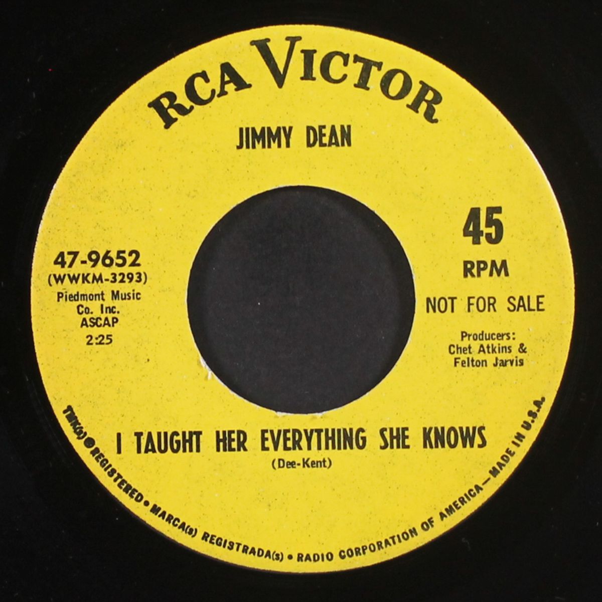 a hammer and nails / i taught her everything she knows by JIMMY DEAN