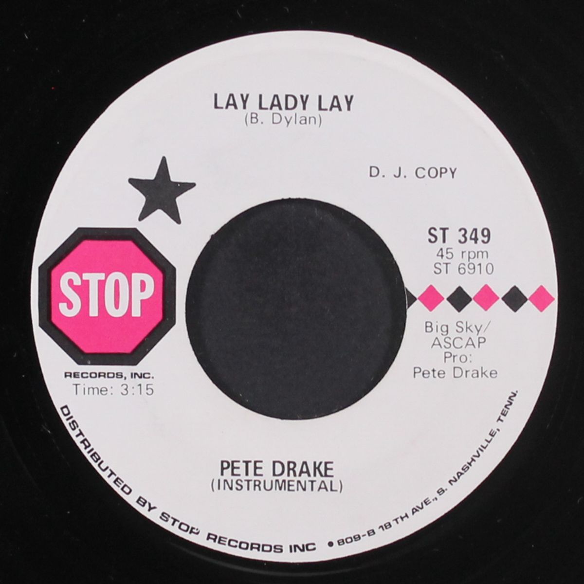 lay lady lay by PETE DRAKE