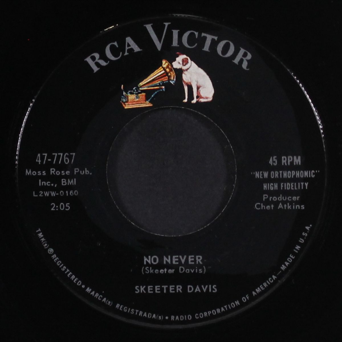 i'm falling too / no never by SKEETER DAVIS