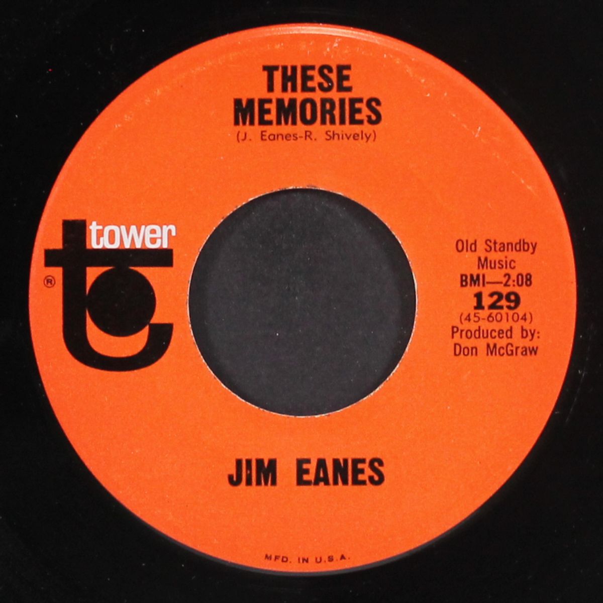 these memories by JIM EANES