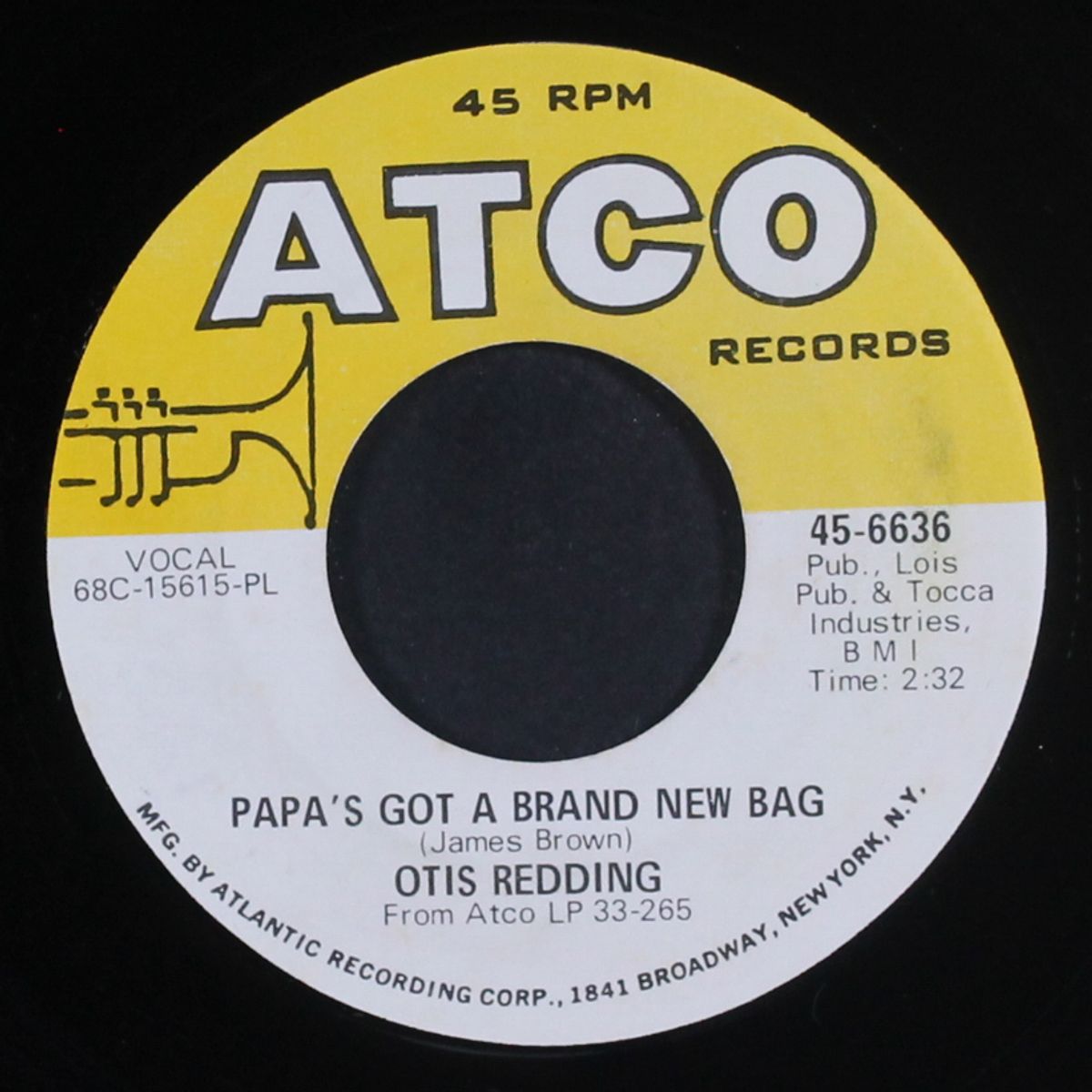 papa's got a brand new bag / direct me by OTIS REDDING