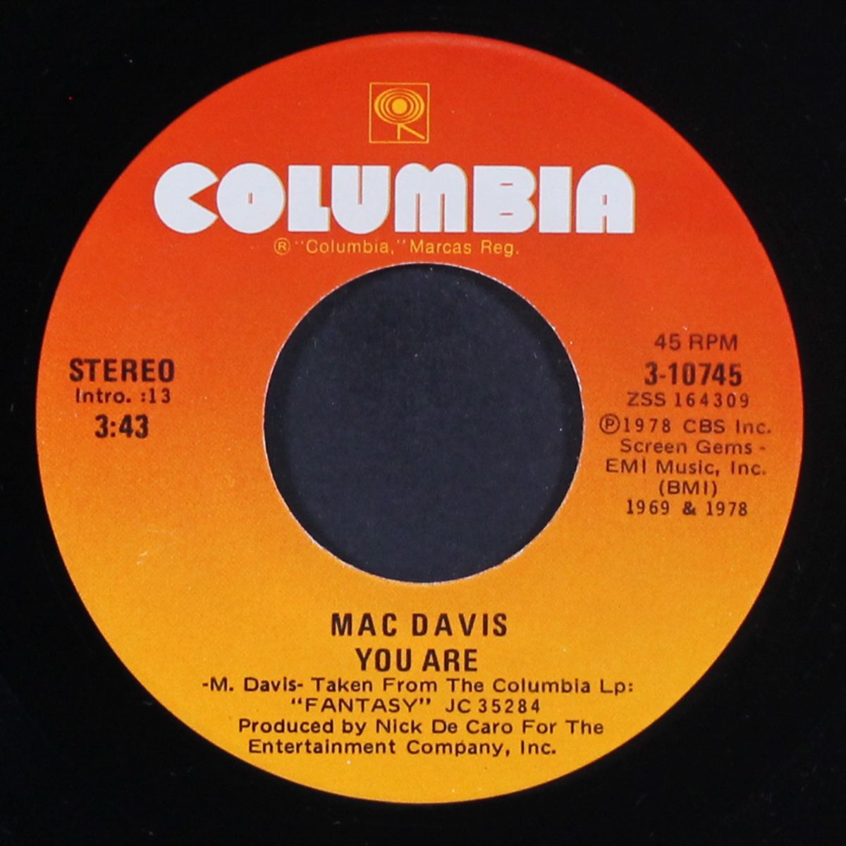 music in my life / mono by MAC DAVIS