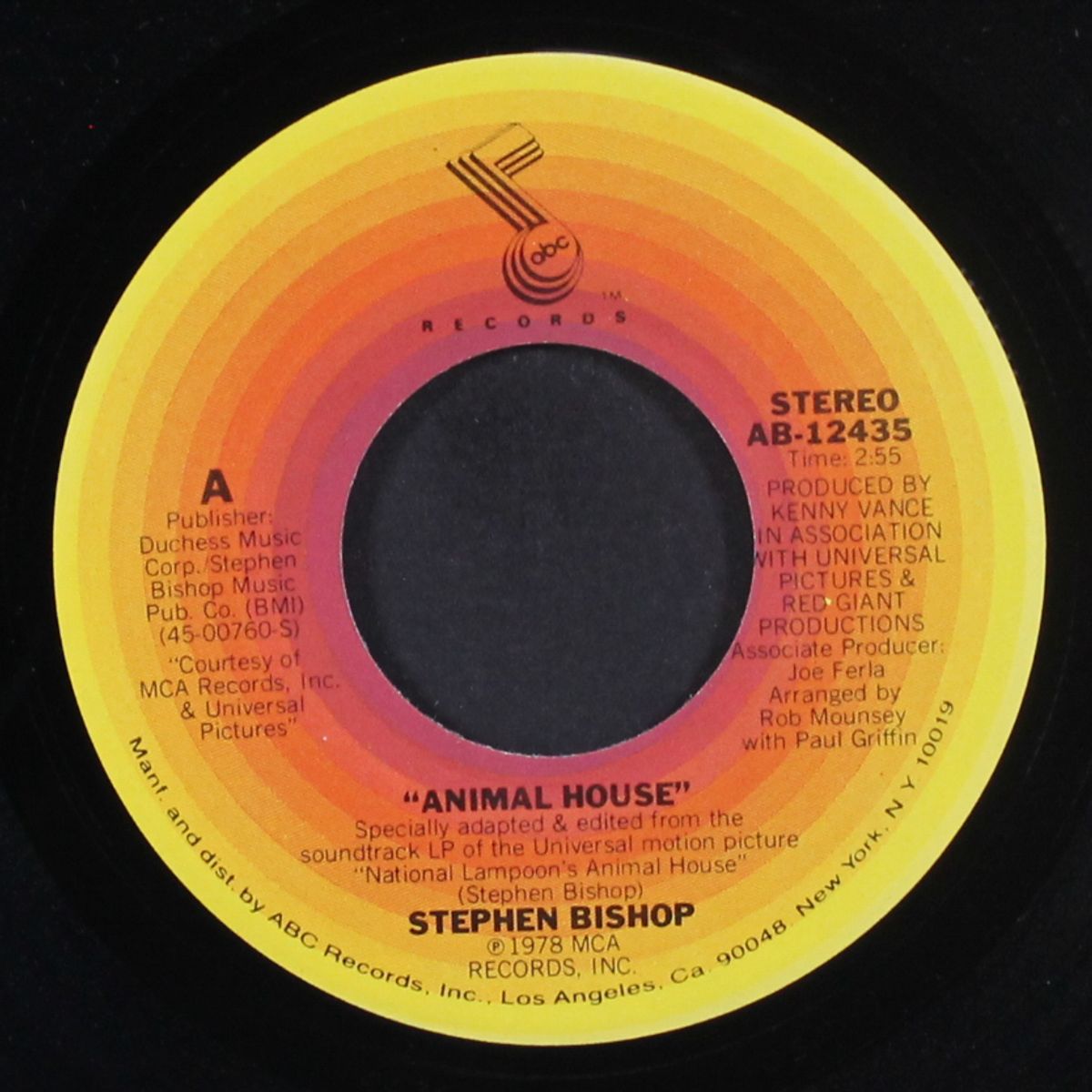 animal house / dream girl by STEPHEN BISHOP