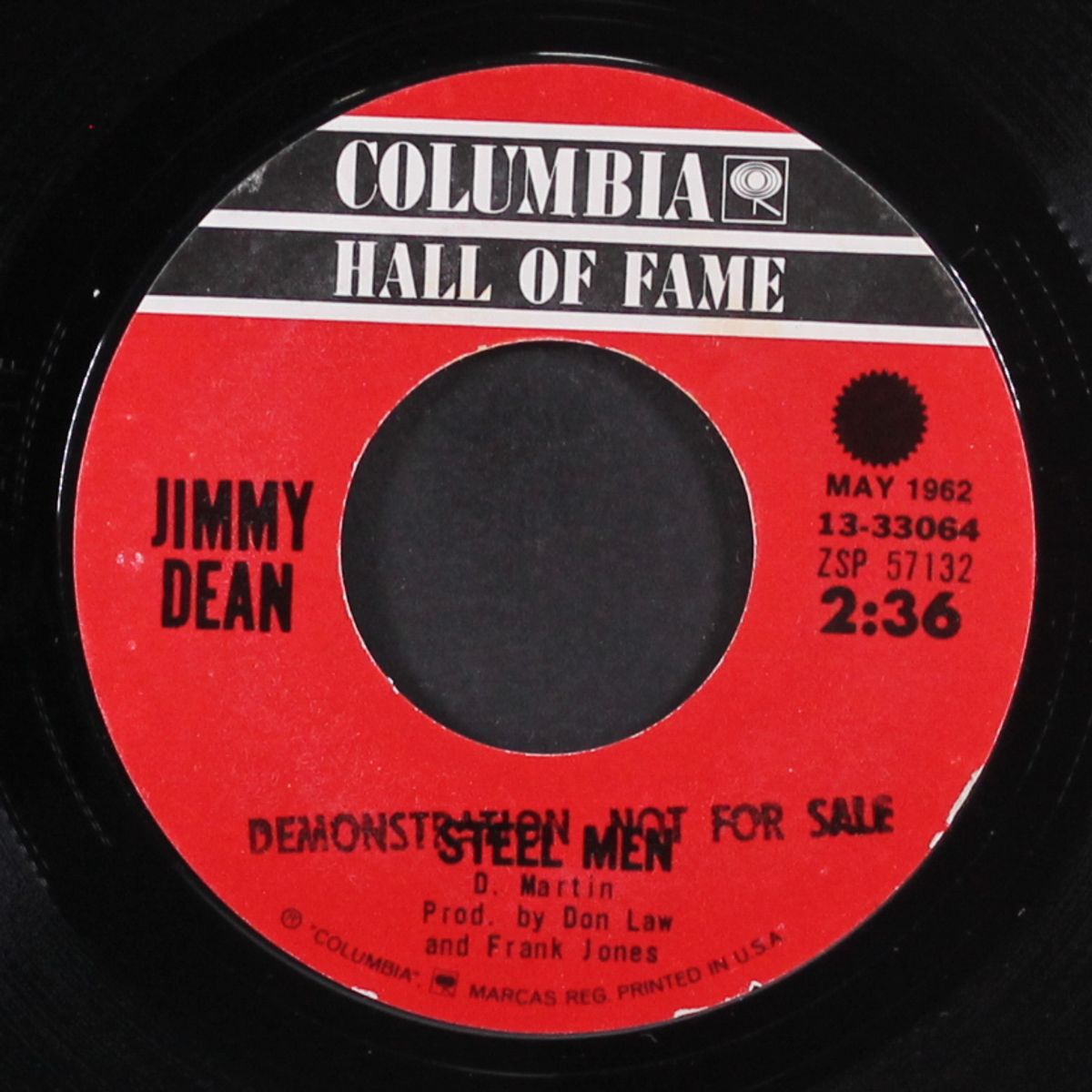 the cajun queen / steel men by JIMMY DEAN