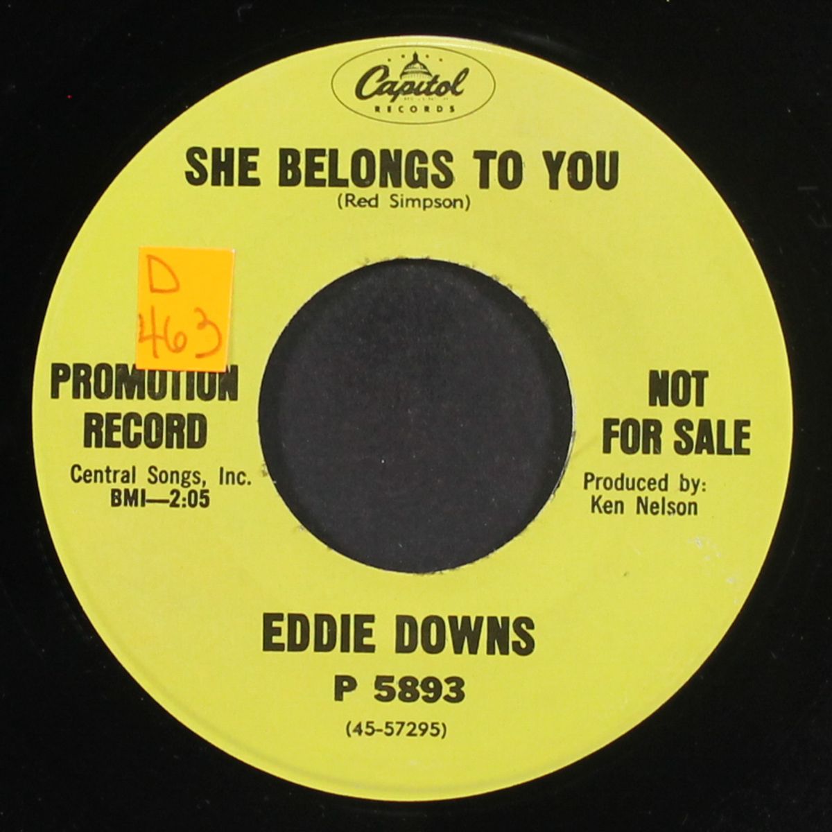 she belongs to you by EDDIE DOWNS