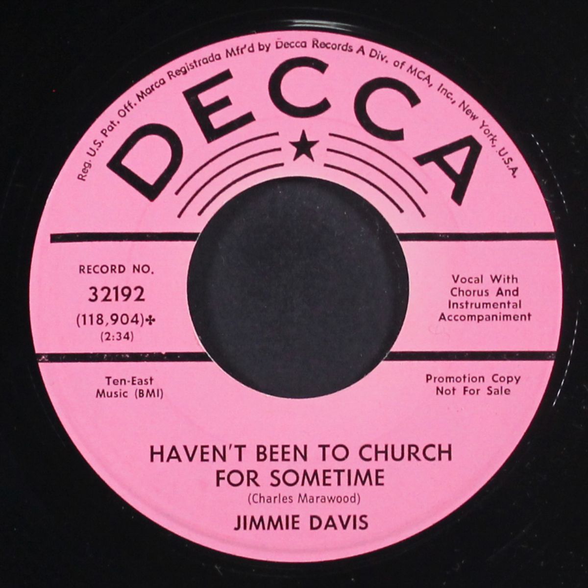 the chair that rocked us all by JIMMIE DAVIS