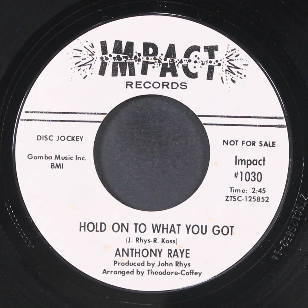 give me one more chance / hold on to what you got by ANTHONY RAYE