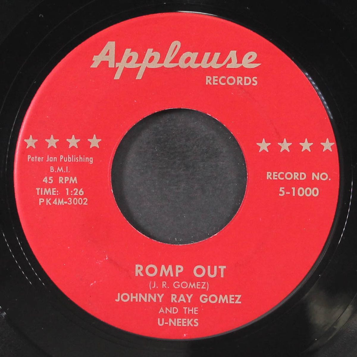 romp out / our love is over by JOHNNY RAY GOMEZ & U-NEEKS
