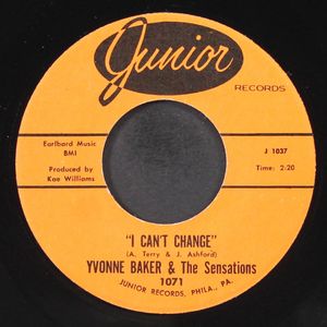YVONNE BAKER & SENSATIONS