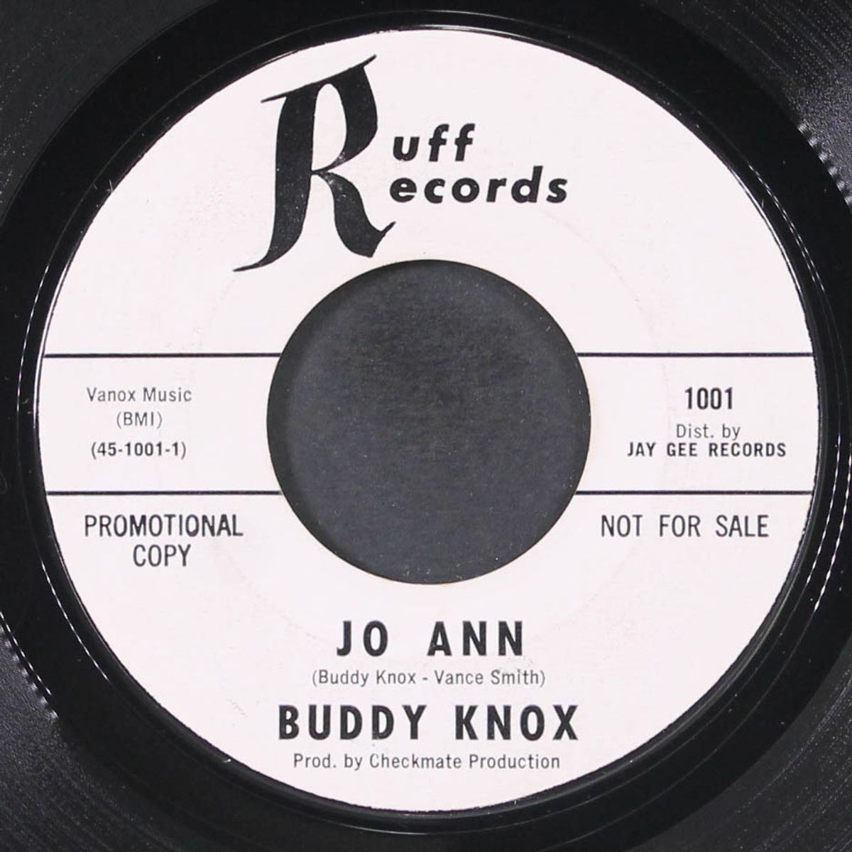 jo ann / don't make a ripple by BUDDY KNOX