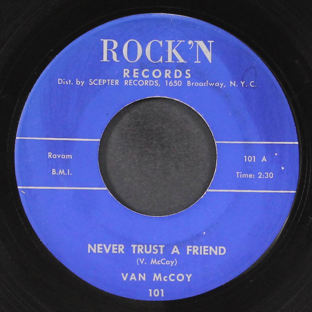 mr. d.j. / never trust a friend by VAN MCCOY