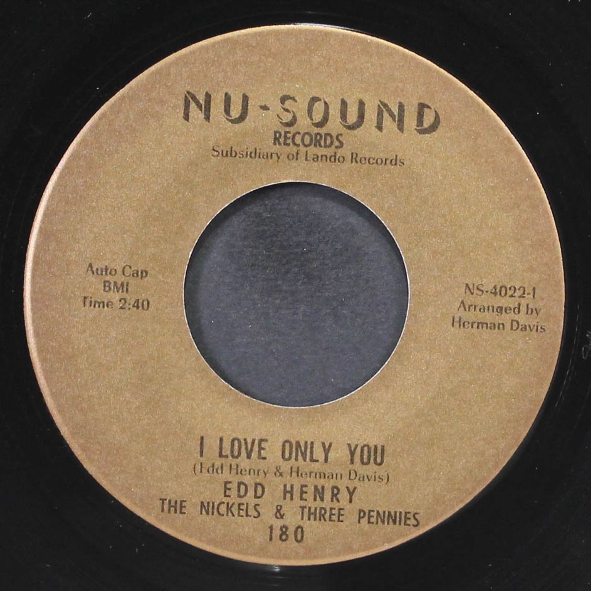 i love only you / instrumental by EDD HENRY