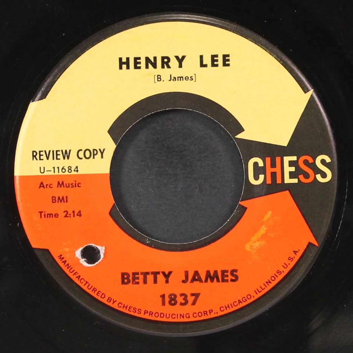 i'm not mixed up anymore / henry lee by BETTY JAMES