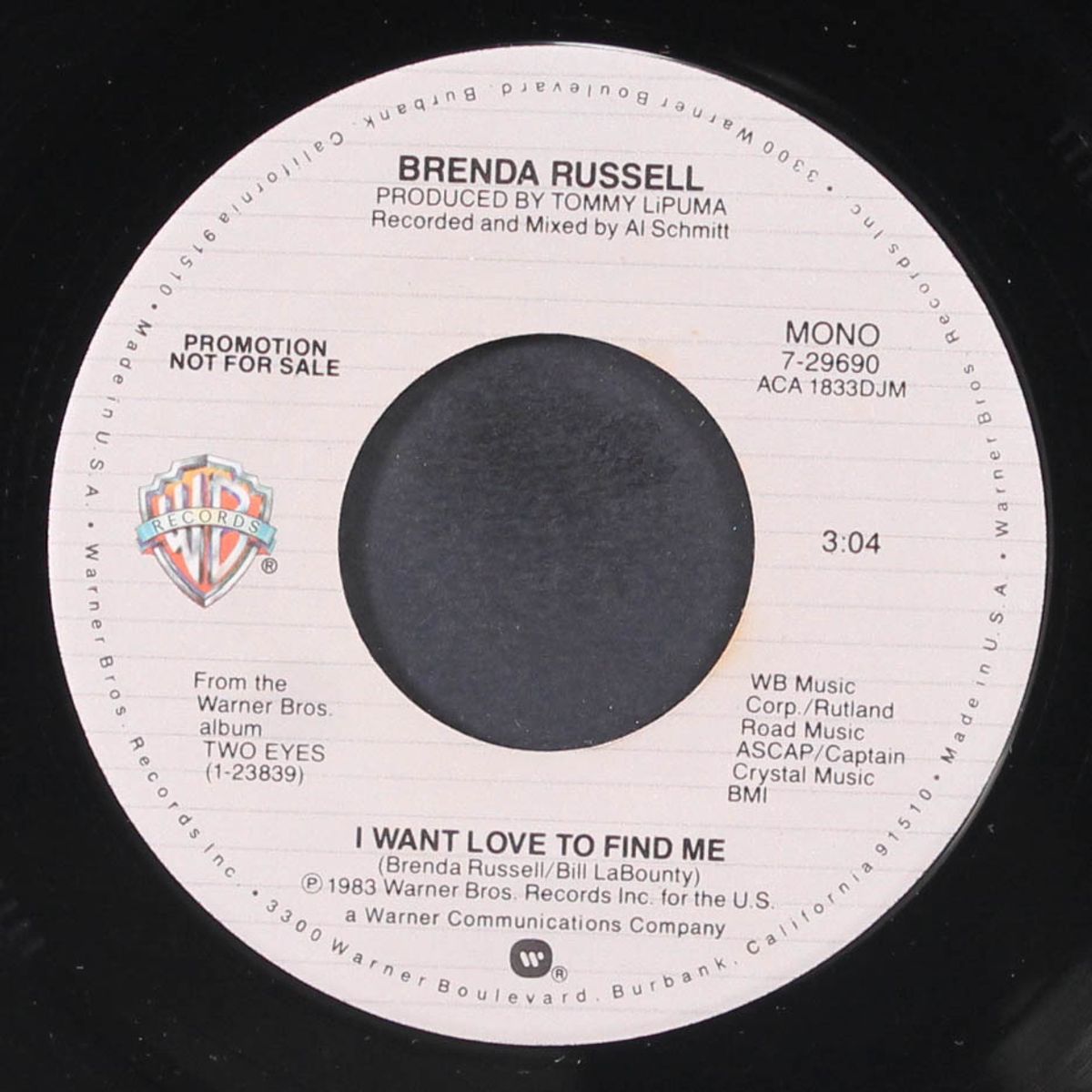 i want love to find me / mono by BRENDA RUSSELL
