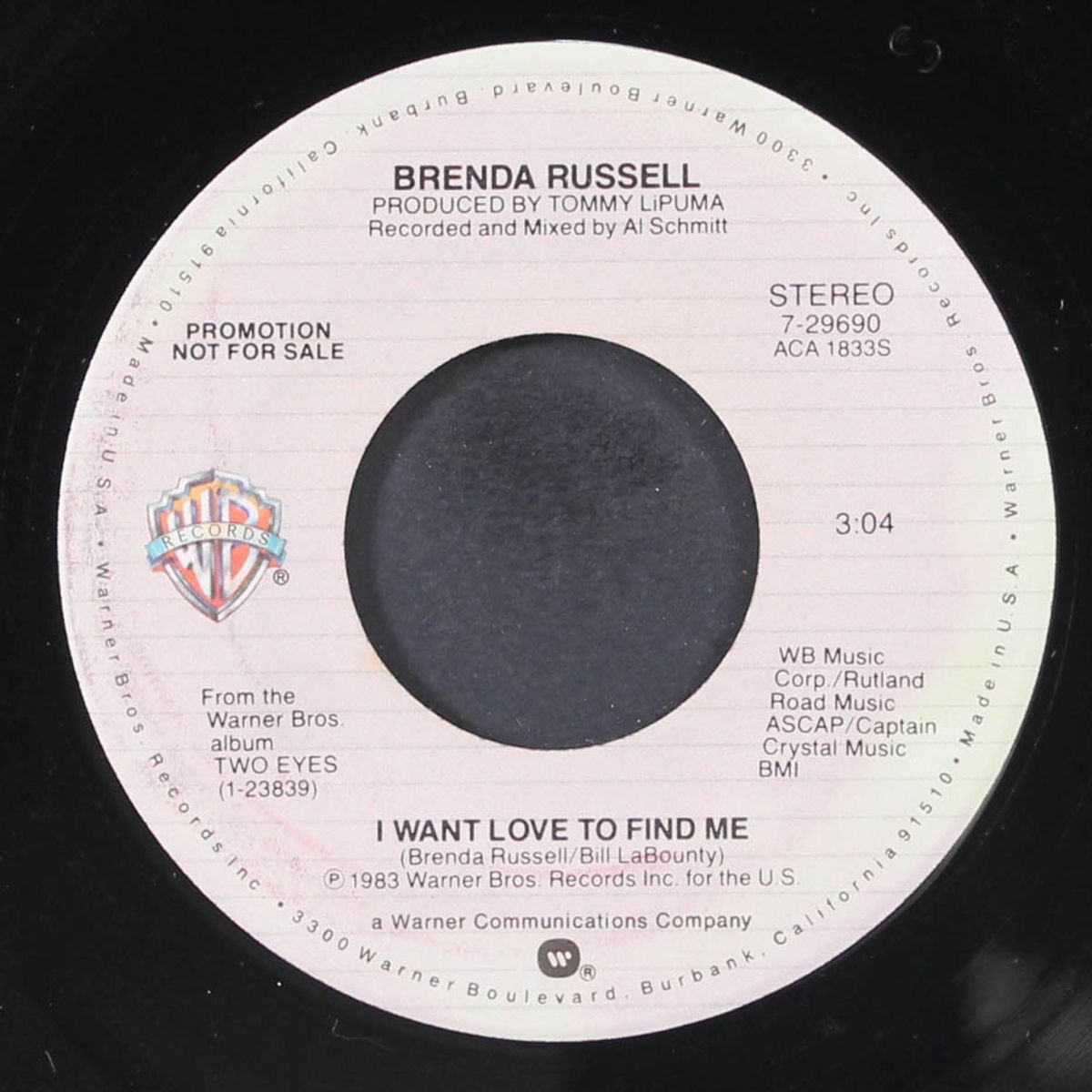 i want love to find me / mono by BRENDA RUSSELL
