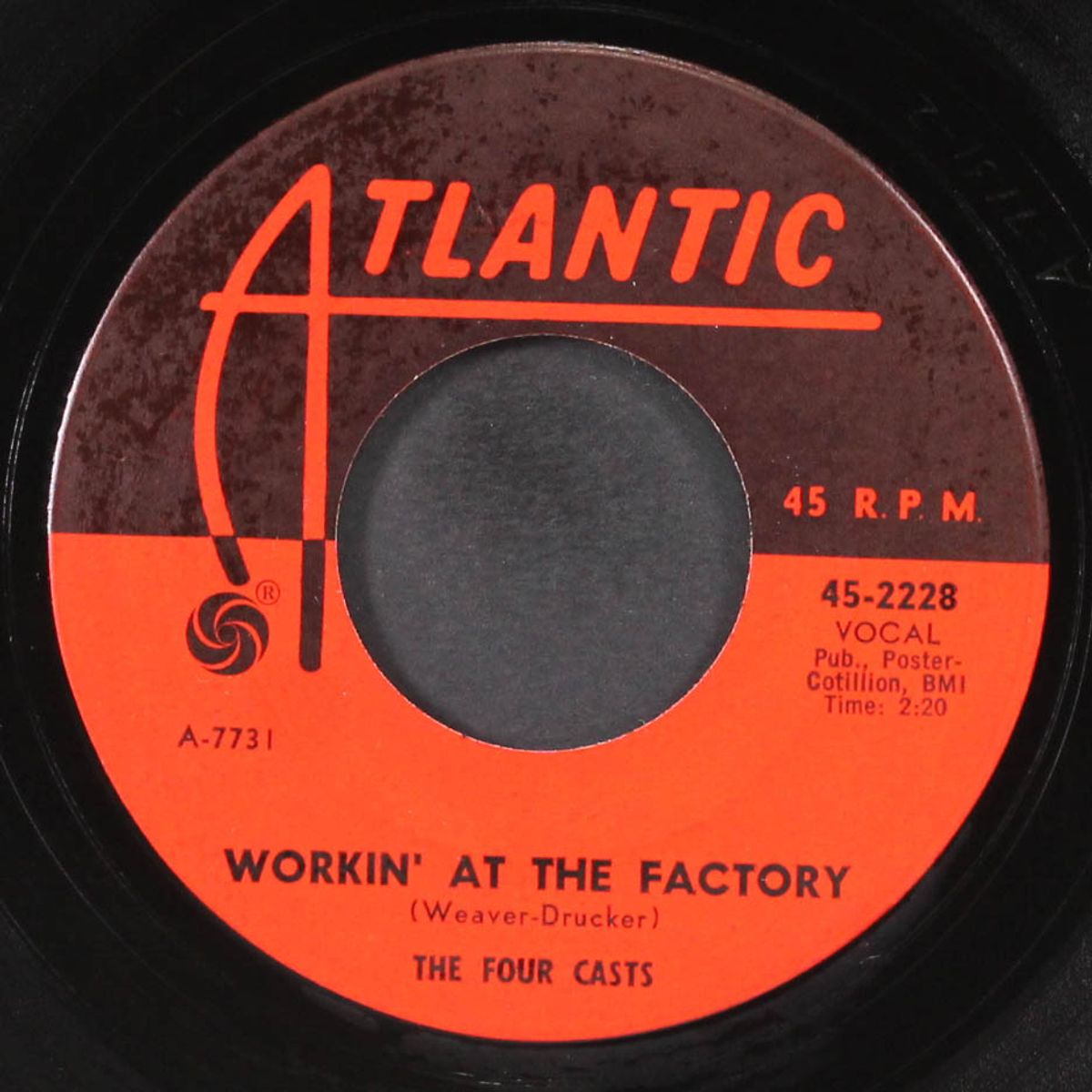 stormy weather / workin' at the factory by FOUR CASTS