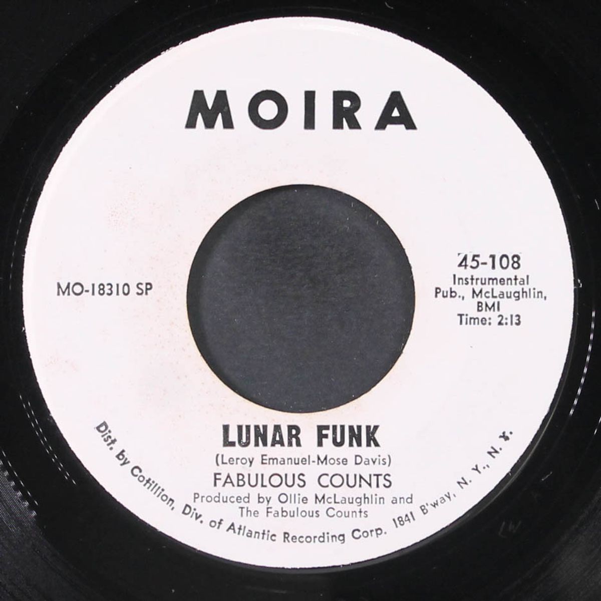 get down people / lunar funk by FABULOUS COUNTS