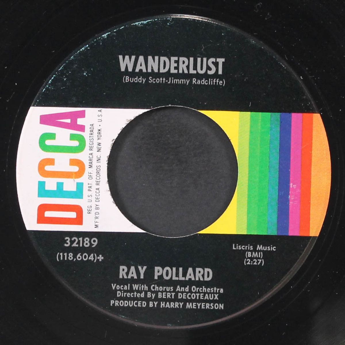 this is no laughing matter / wanderlust by RAY POLLARD