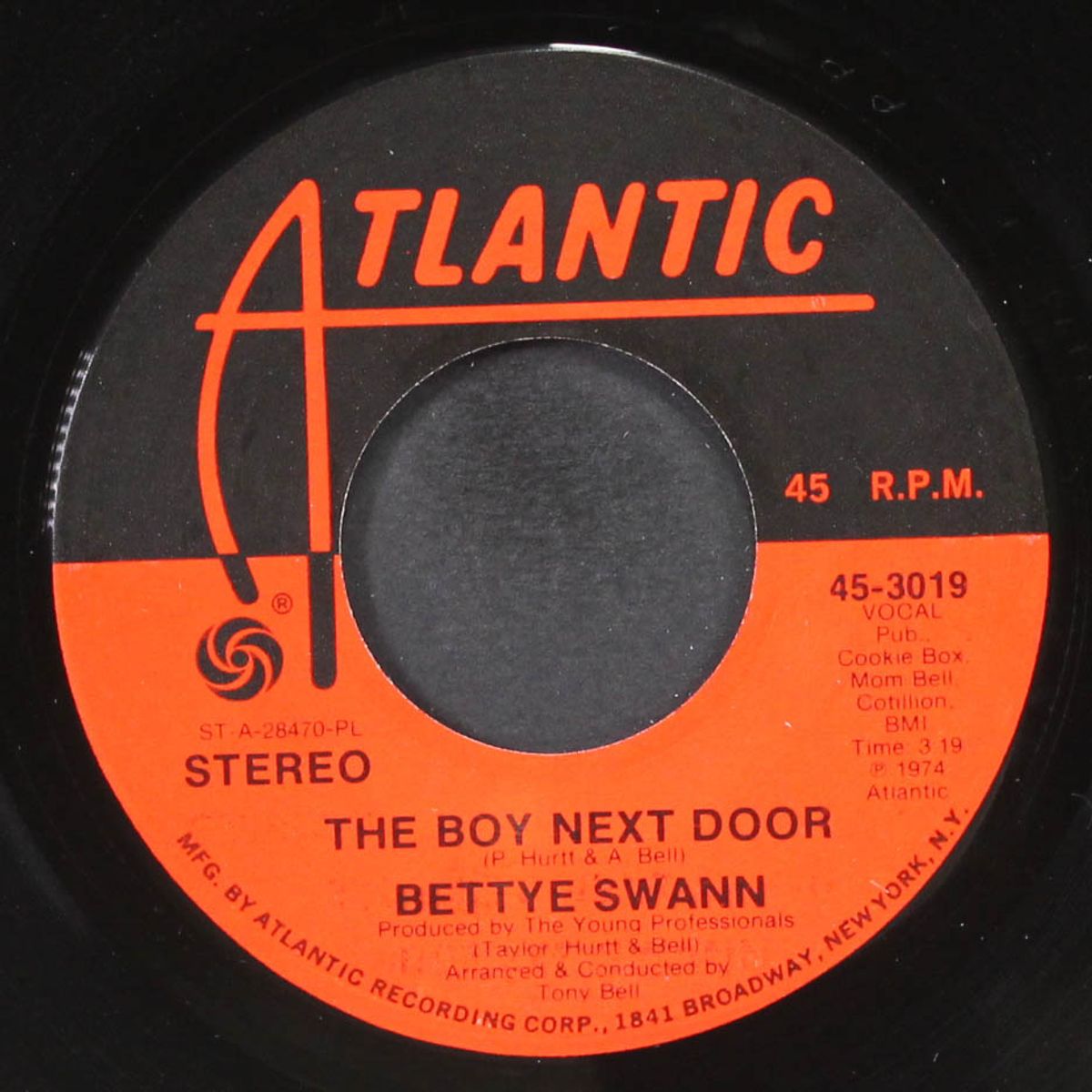 kiss my love goodbye / the boy next door by BETTYE SWANN