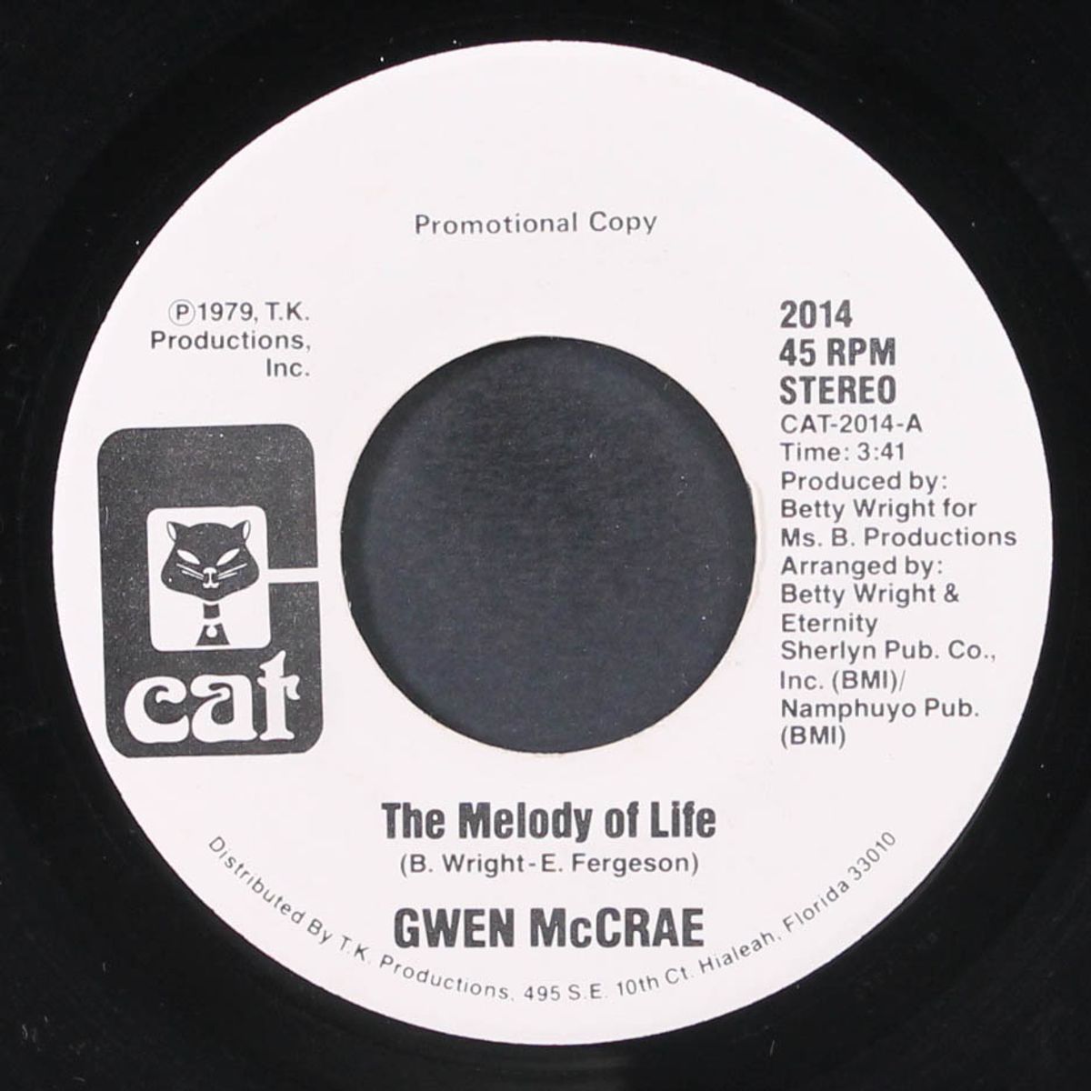 the melody of life / same by GWEN MCCRAE