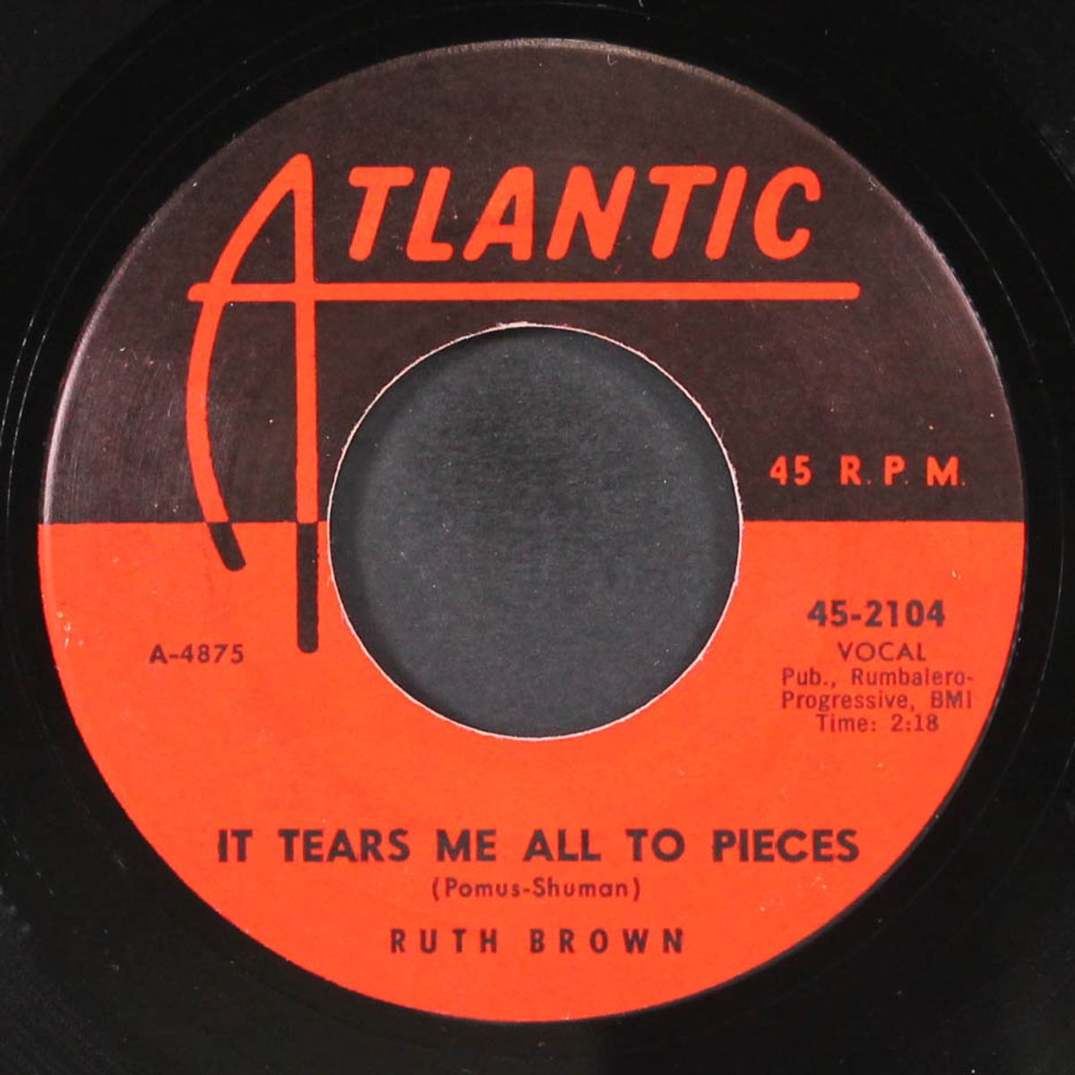 anyone but you / it tears me all to pieces by RUTH BROWN