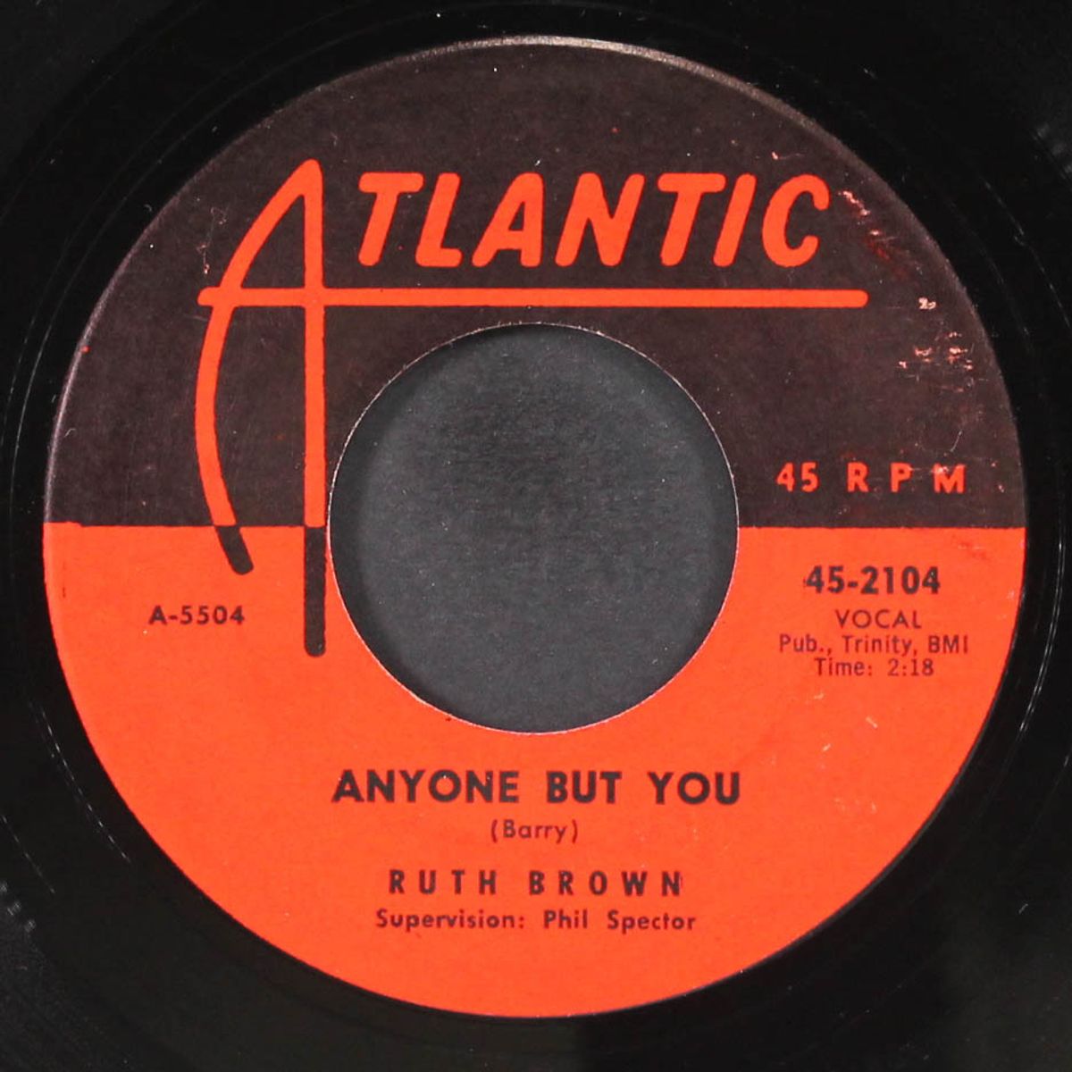 anyone but you / it tears me all to pieces by RUTH BROWN