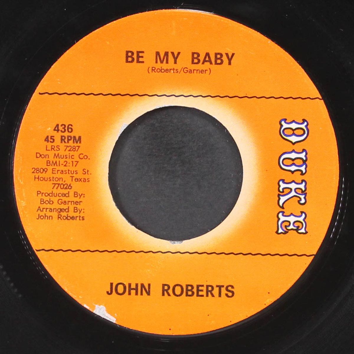 i'll forget you / be my baby by JOHN ROBERTS