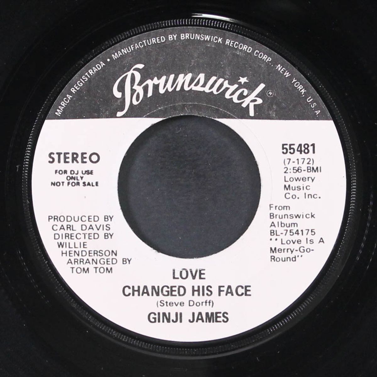 love changed his face / mono by GINJI JAMES