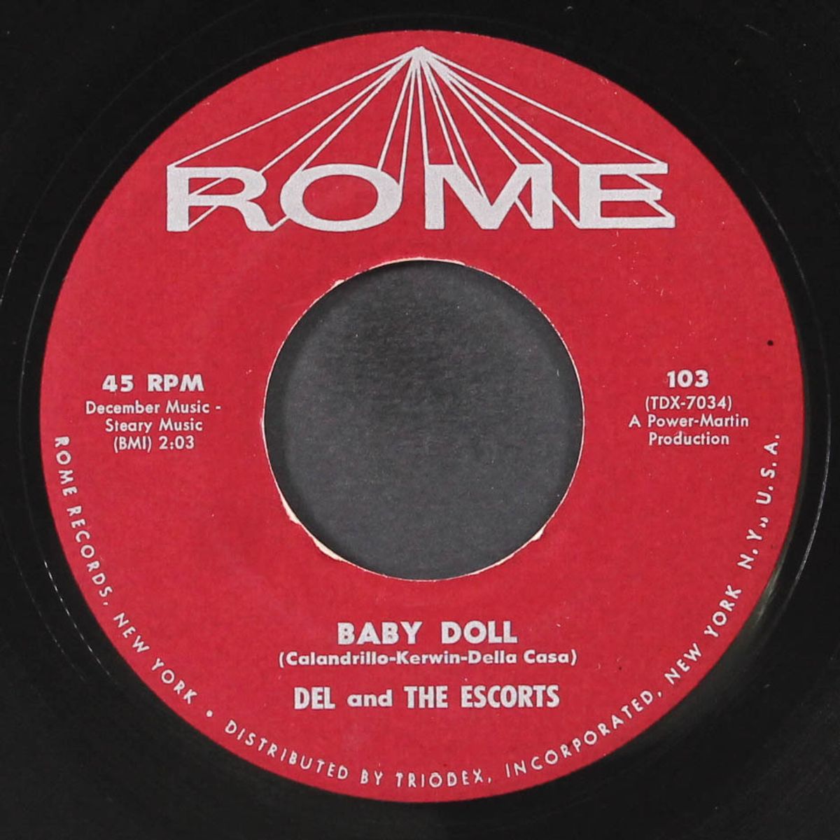 baby doll / someone to watch over me by DEL & ESCORTS