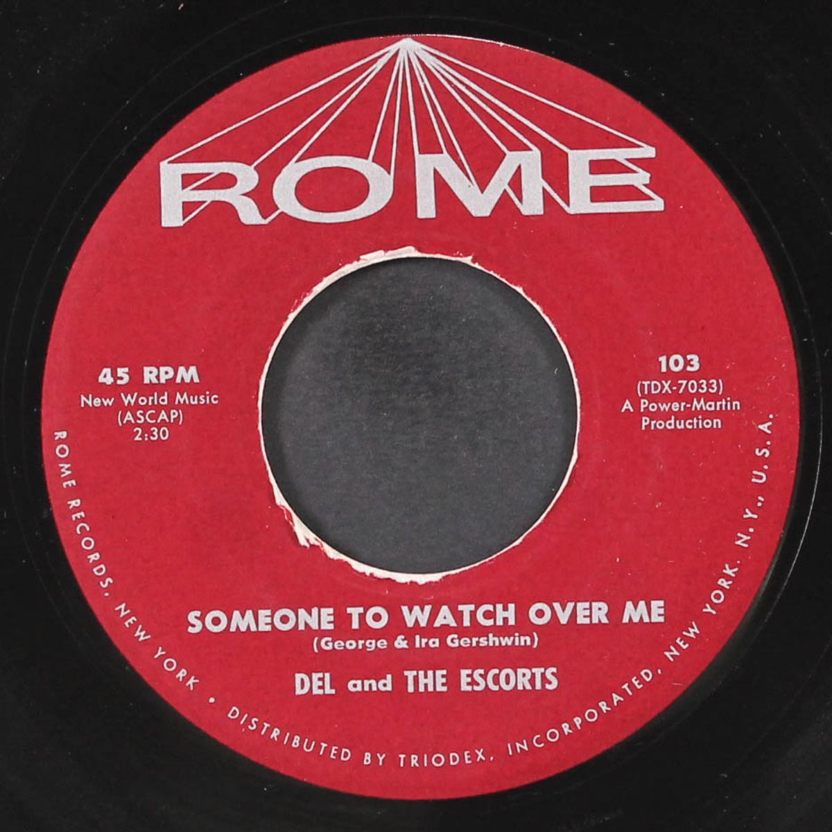 baby doll / someone to watch over me by DEL & ESCORTS
