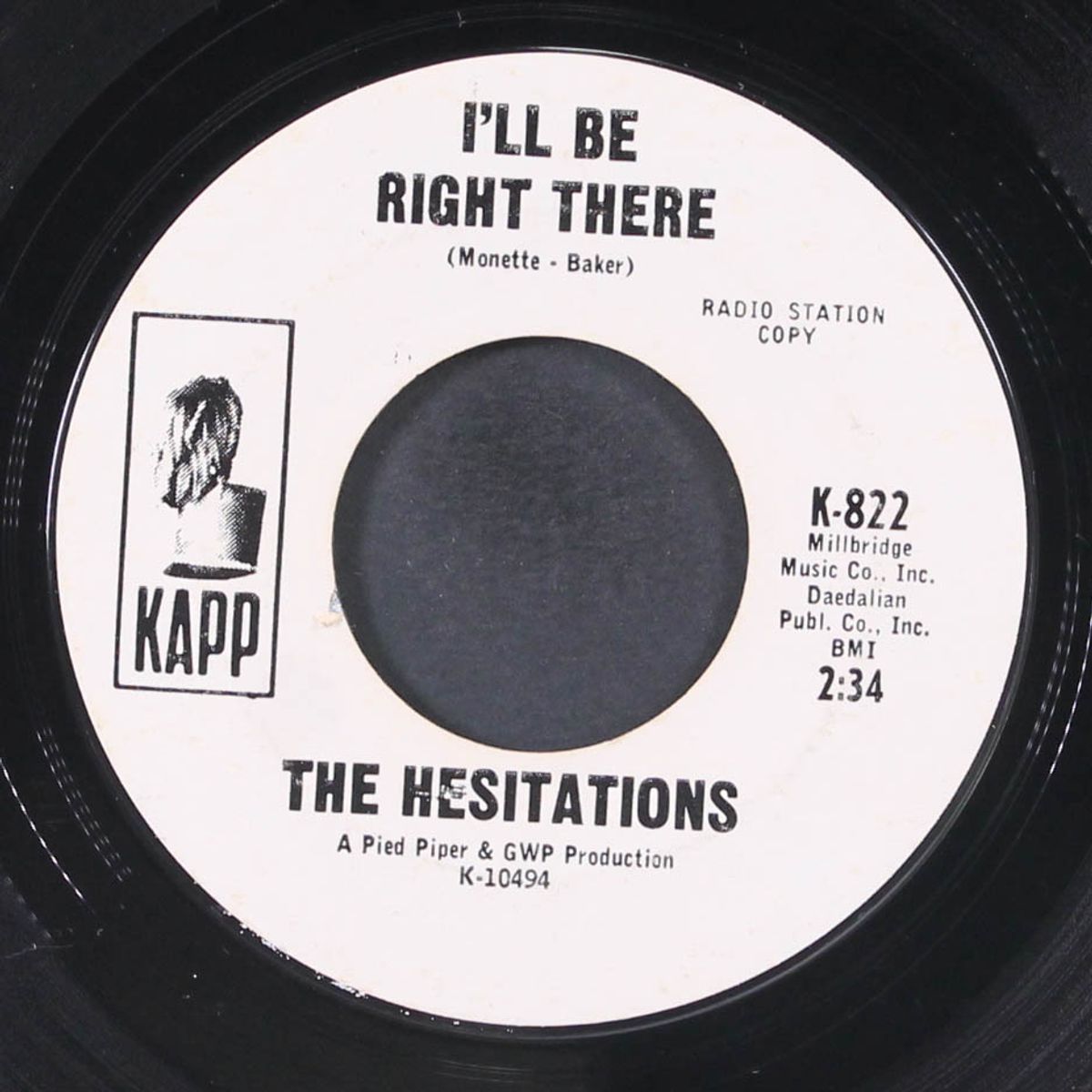 she won't come back / i'll be right there by HESITATIONS
