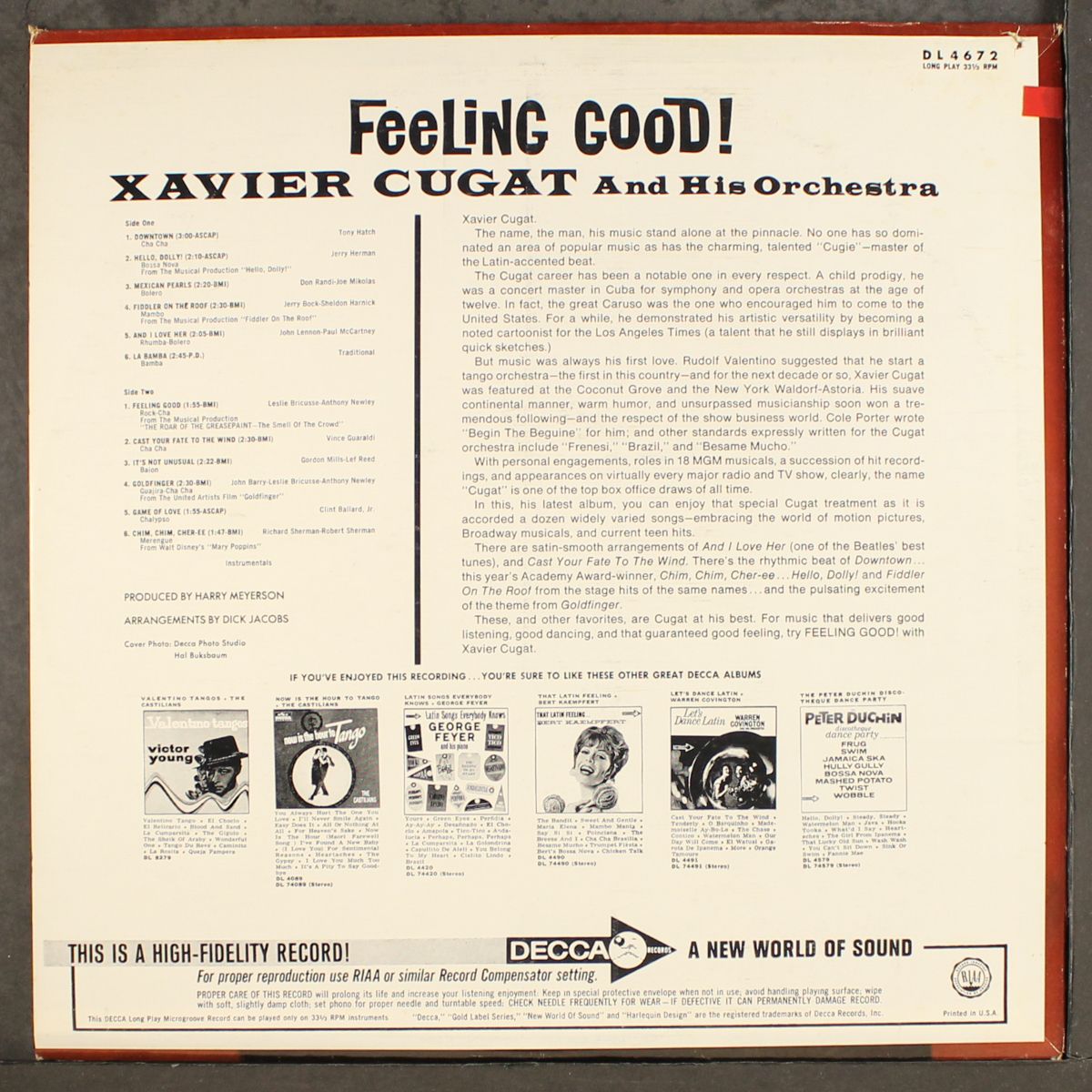 feeling good! by XAVIER CUGAT