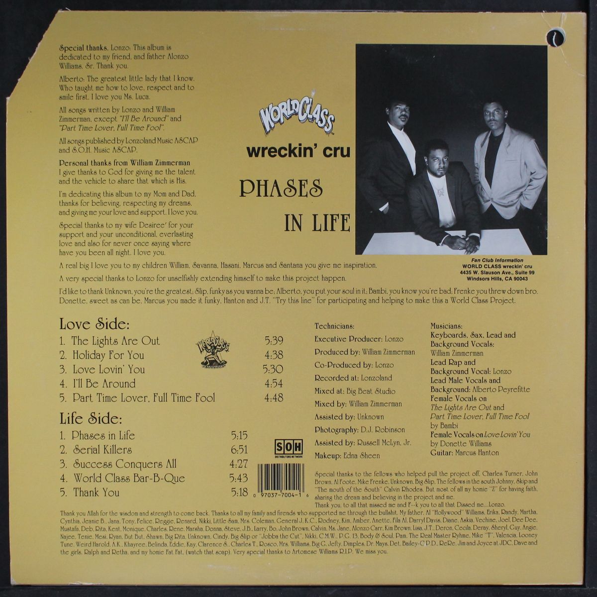 phases in life by WORLD CLASS WRECKIN' CRU