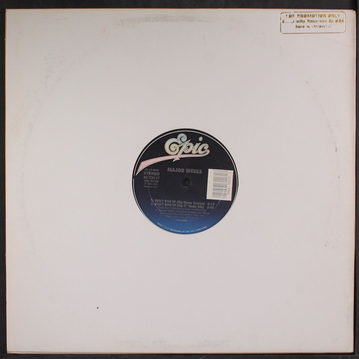 don't give up (5 mixes) by MAJOR WEEKS