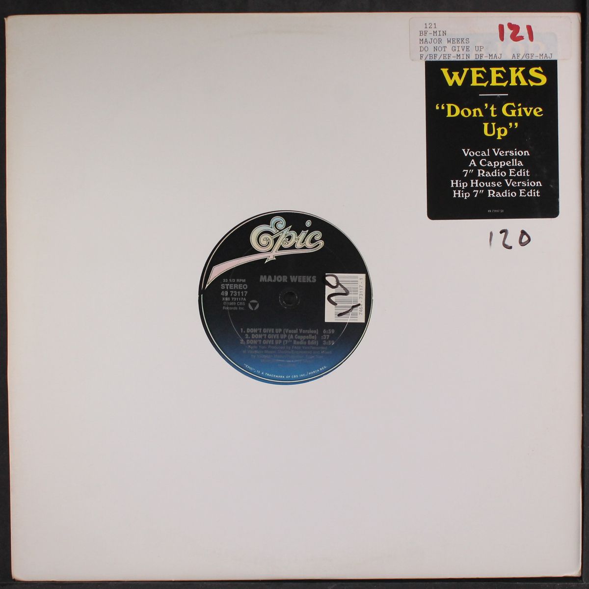 don't give up (5 mixes) by MAJOR WEEKS