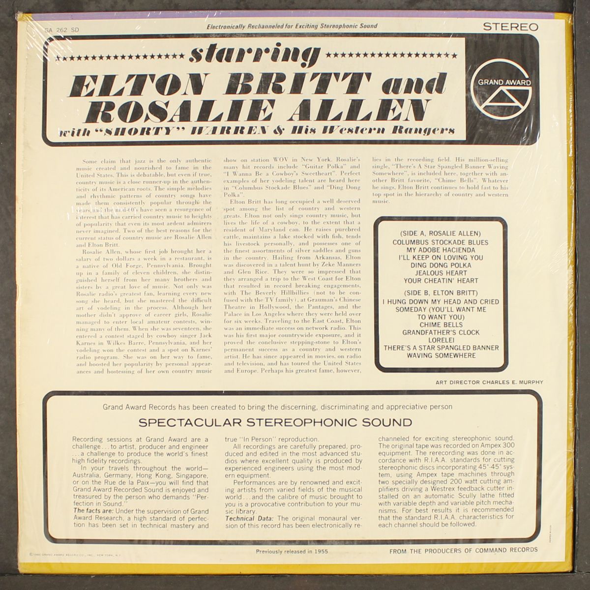 starring elton britt and rosalie allen by ELTON BRITT & ROSALIE ALLEN