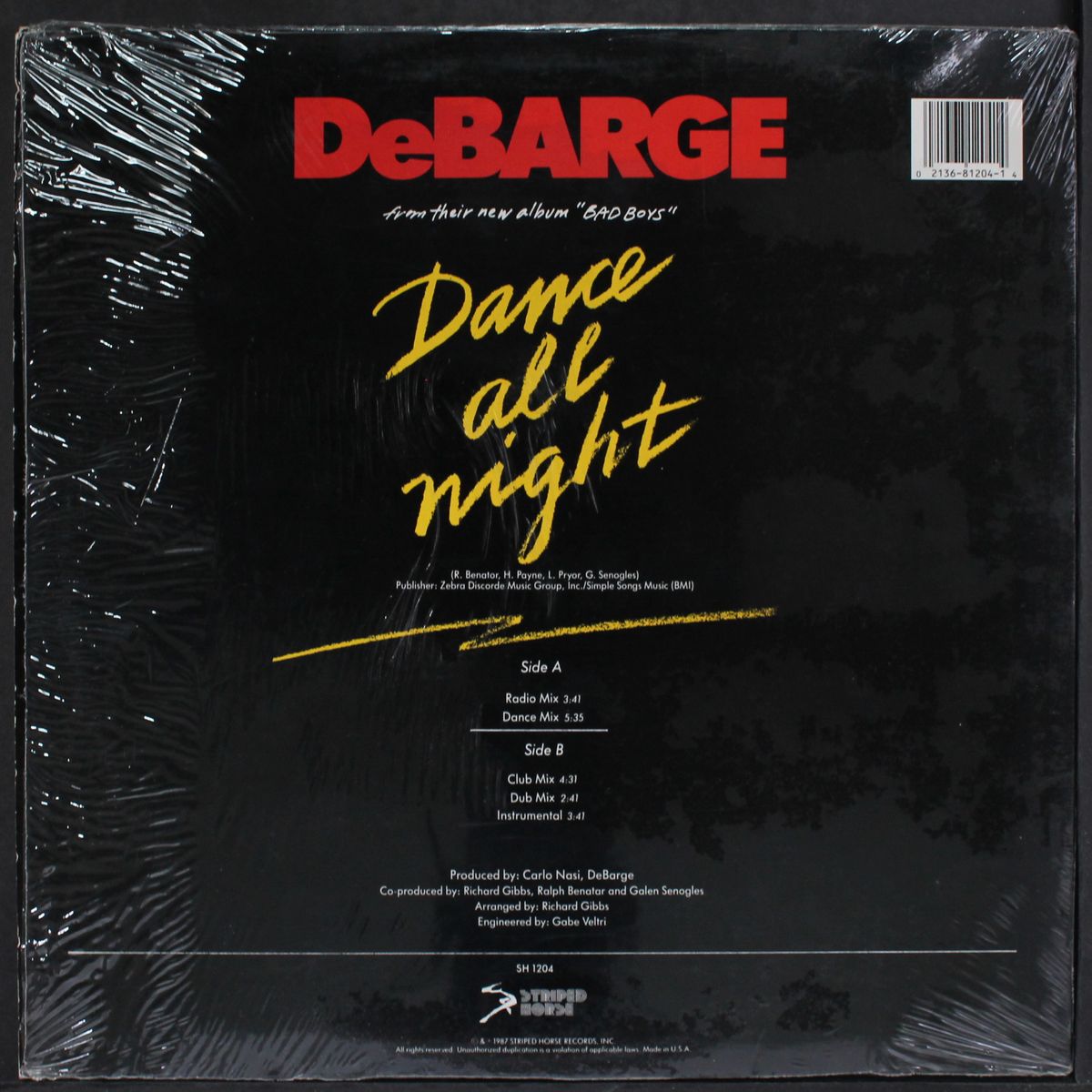 dance all night by DEBARGE