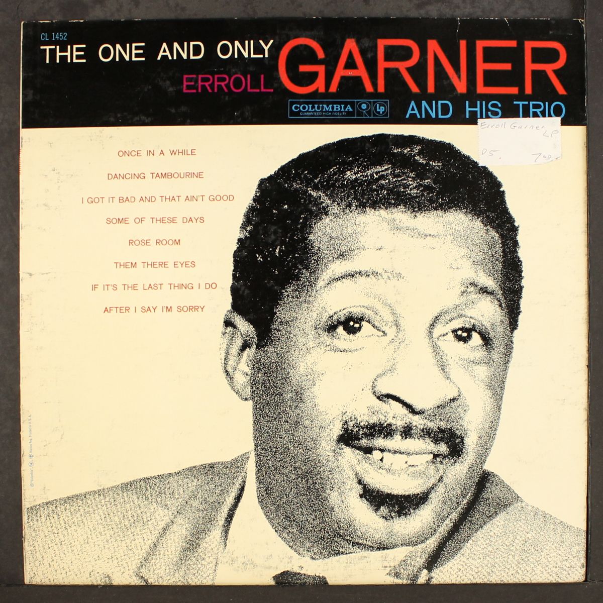 the one and only by ERROLL GARNER
