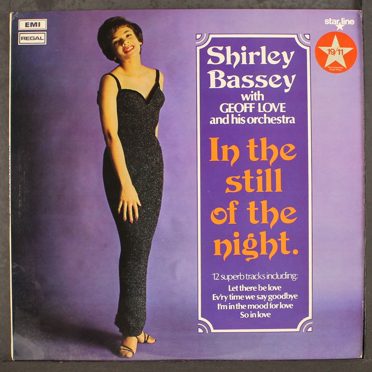 in the still of the night by SHIRLEY BASSEY