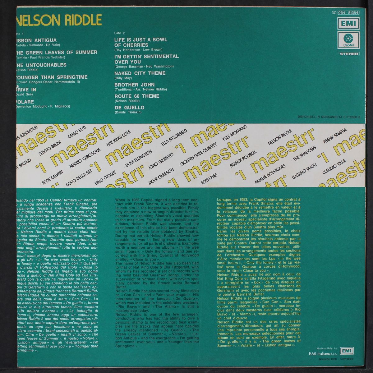 i maestri by NELSON RIDDLE