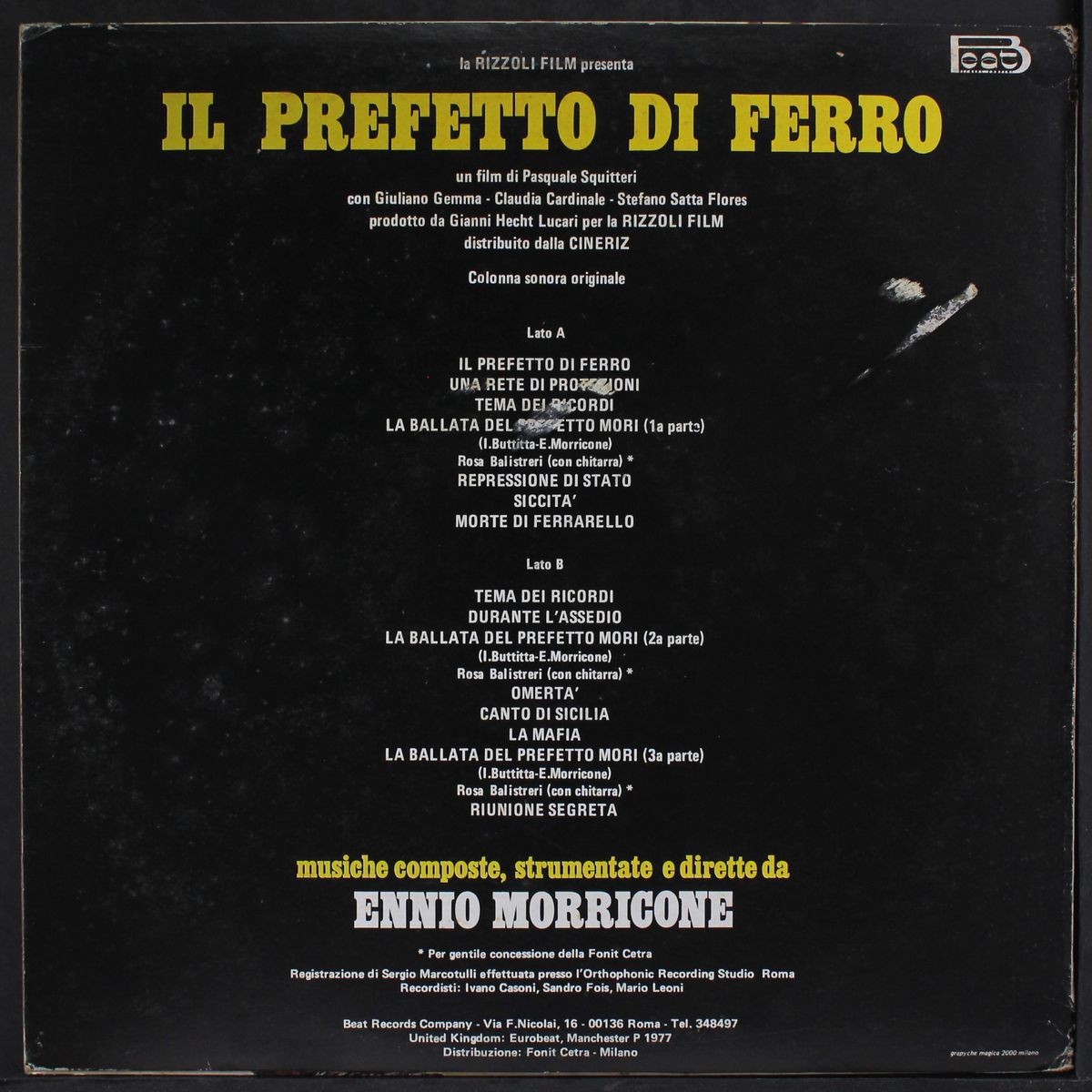 il prefetto di ferro by SOUNDTRACK