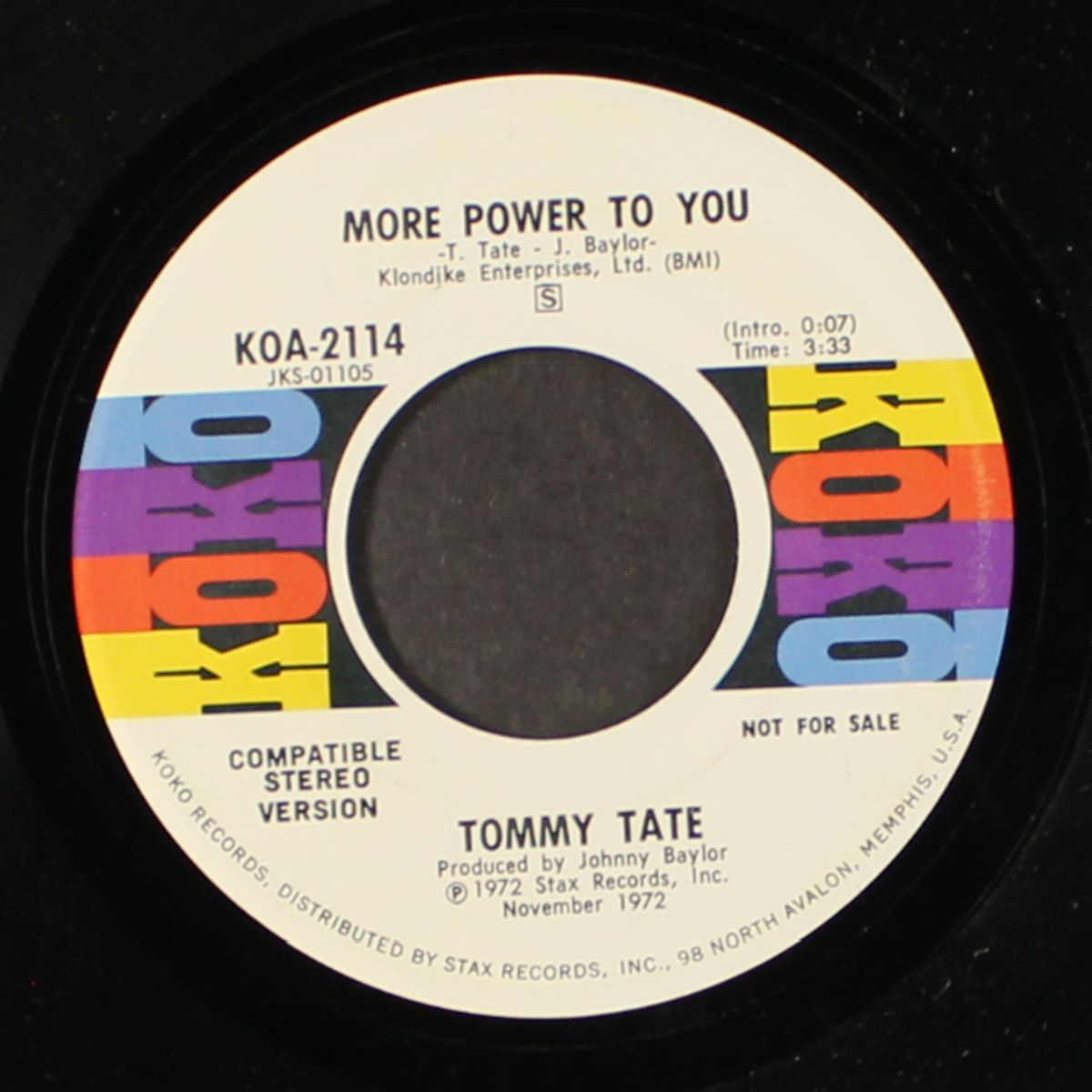 more power to you / mono by TOMMY TATE