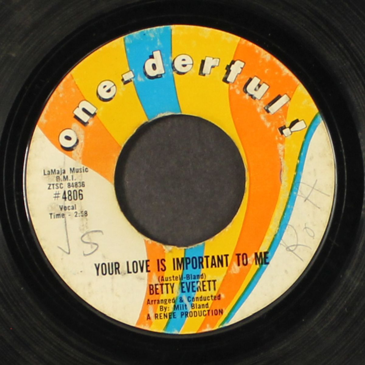 i've got a claim on you / your love is important to me by BETTY EVERETT