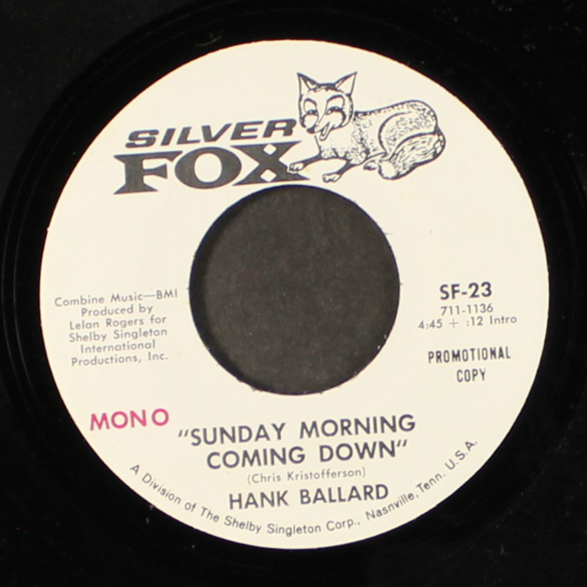 sunday morning coming down by HANK BALLARD