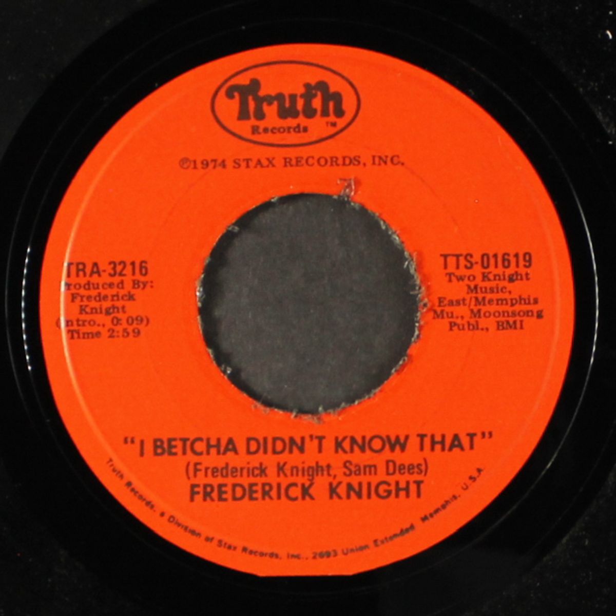 i betcha didn't know that / let's make a deal by FREDERICK KNIGHT