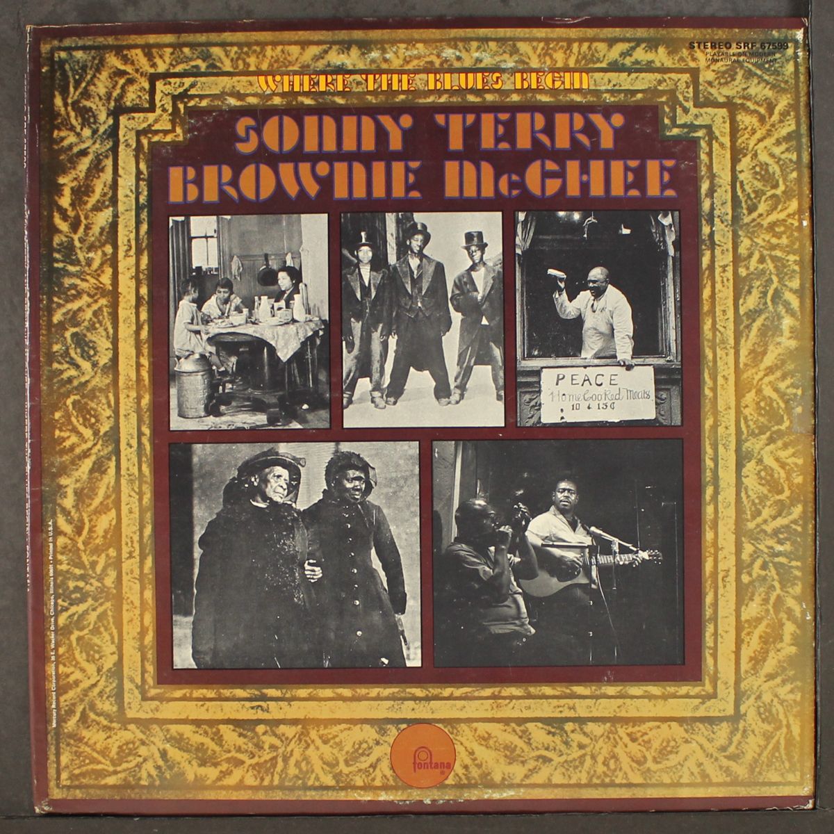 where the blues began by SONNY TERRY & BROWNIE MCGHEE