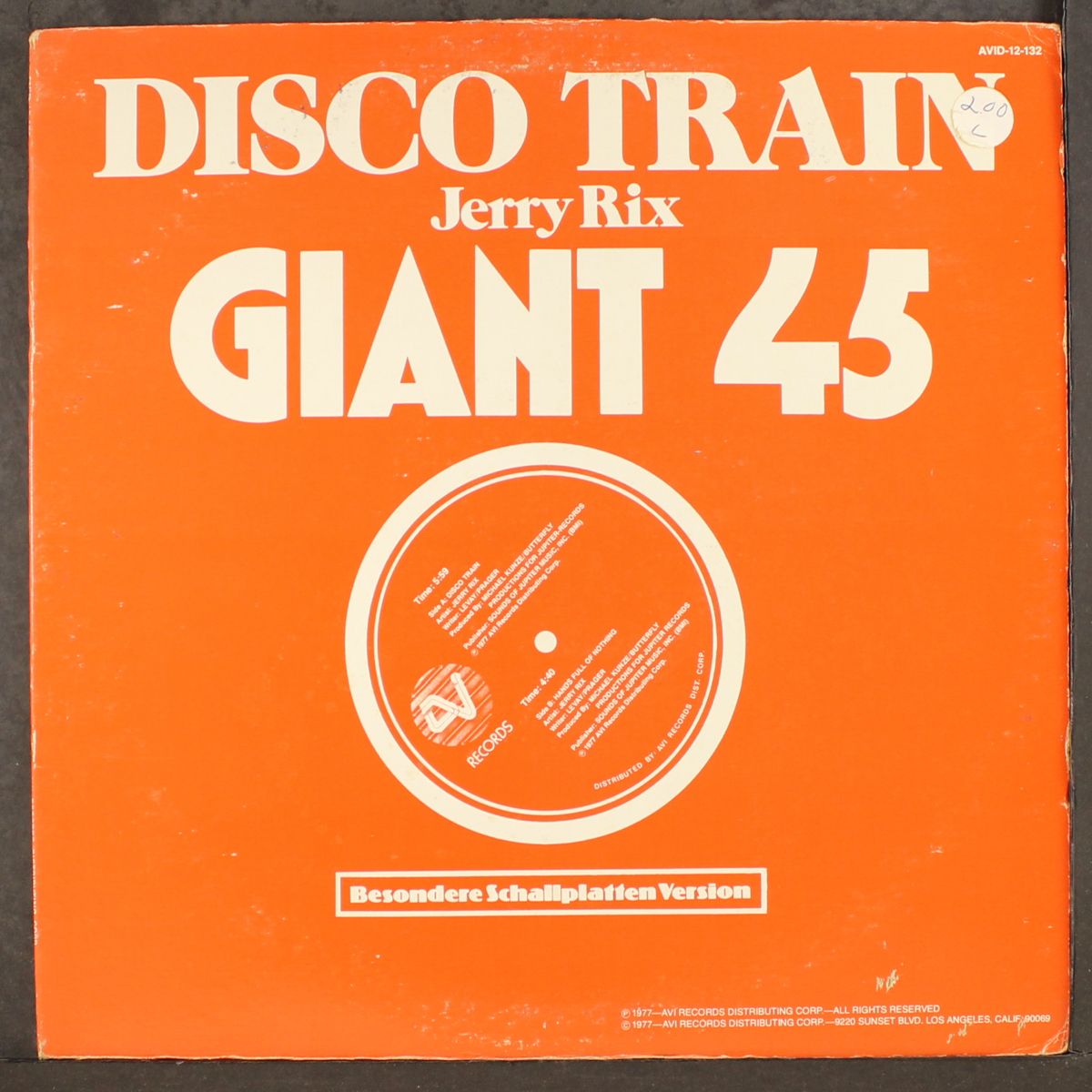disco train by JERRY RIX