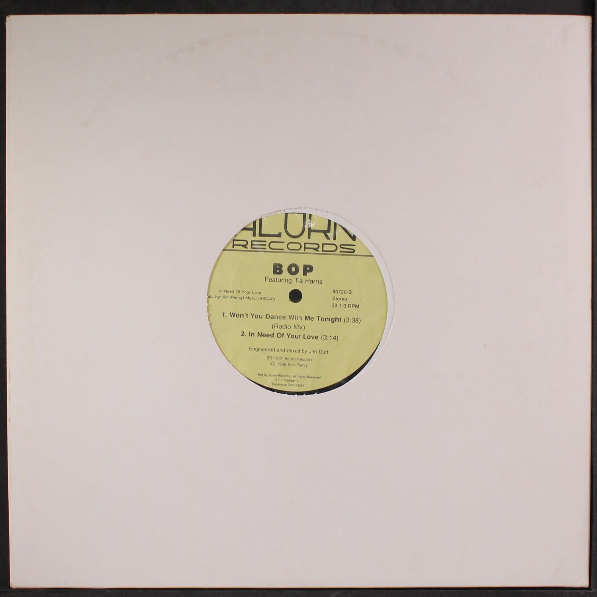 won't you dance with me tonight by BOP