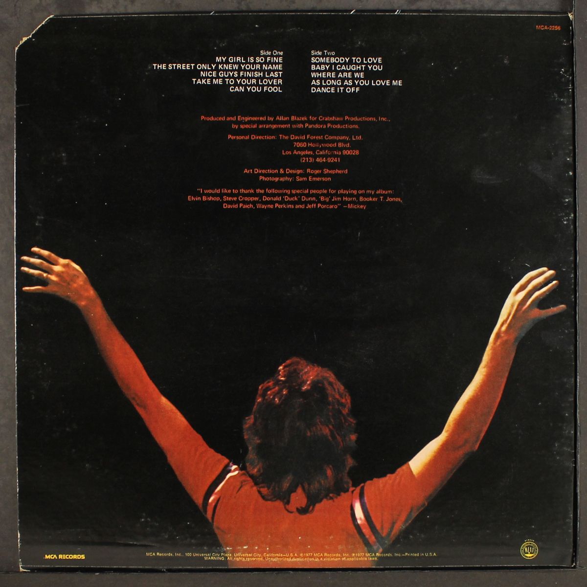 as long as you love me by MICKEY THOMAS